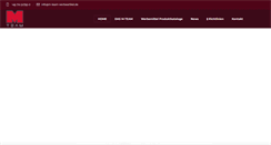 Desktop Screenshot of m-team-werbeartikel.de